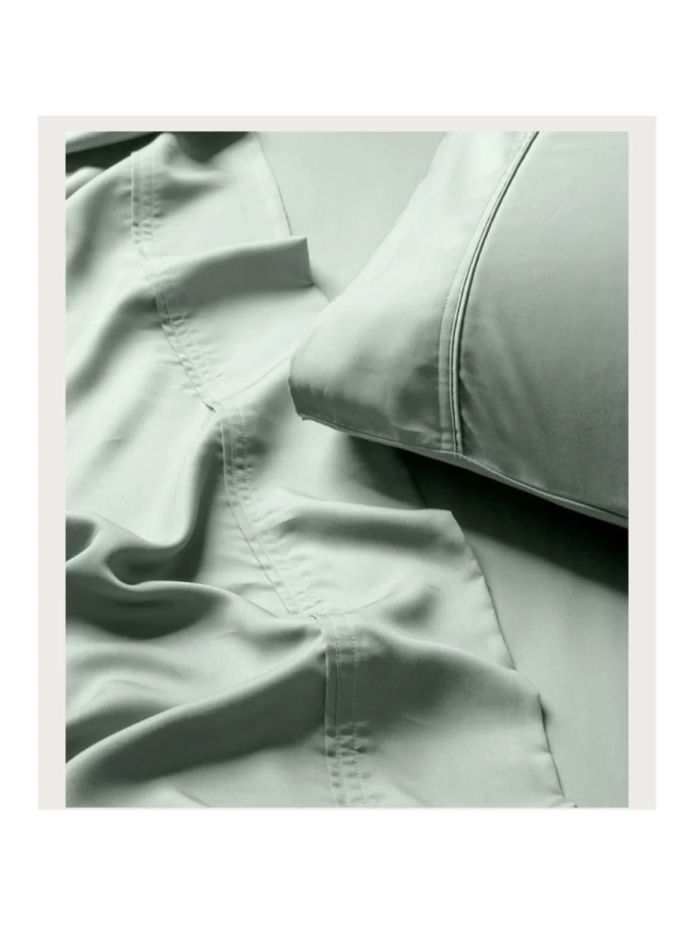 Olive Crate 100% Eucalyptus TENCEL Cooling - KING Sheet Set 4pc Spring Sage
